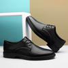 Genuine Leather Men's Business Shoes All-Match Wedding Dress Shoes Men Stylish Casual Oxford Shoes Leisure Walk Formal Footwear