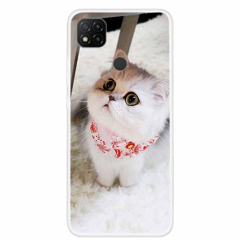 Case For Redmi 9C NFC Phone Case Soft Silicone TPU Back Cover For Fundas Xiaomi Redmi 9C 9 C Redmi9C NFC Case Protective Coque