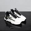 Scarpe da ginnastica con plateau primavera nuove nere casual scarpe ins rialzo dad shoes scarpe alla moda