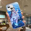Genshin Impact Columbina Für iPhone 14 13 12 Mini 11 Pro XS Max X XR 14 Plus Gehärtetes Glas Cover