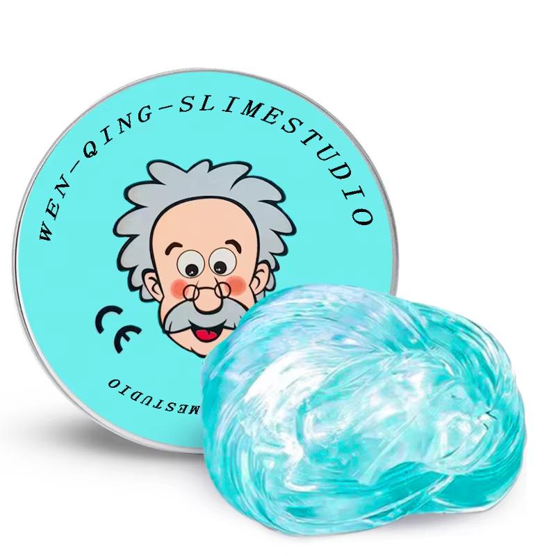 Wiederverwendbares Knete Flüssigkristall Hüpfender Schleim Spielzeugset Kindersicher Schlamm Stressabbau Spielzeug Farbe Knete Handgemacht DIY Handgum Knete