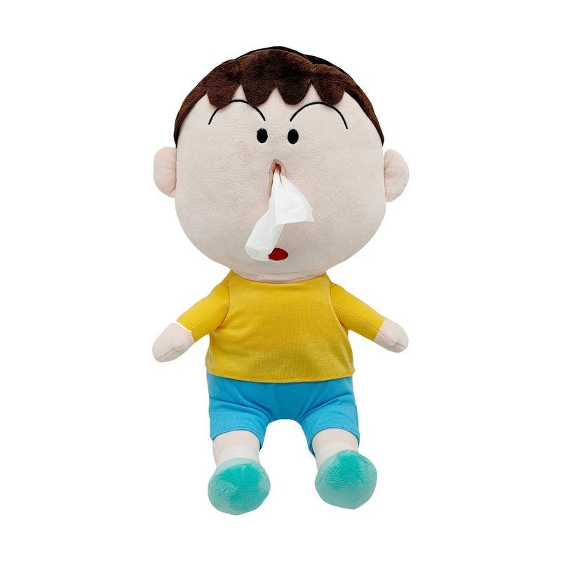 

Peripheral Shinchan Crayon Plush Toys Bochan Paper Box Snot Tissue Box Storage Bo-chan50cm