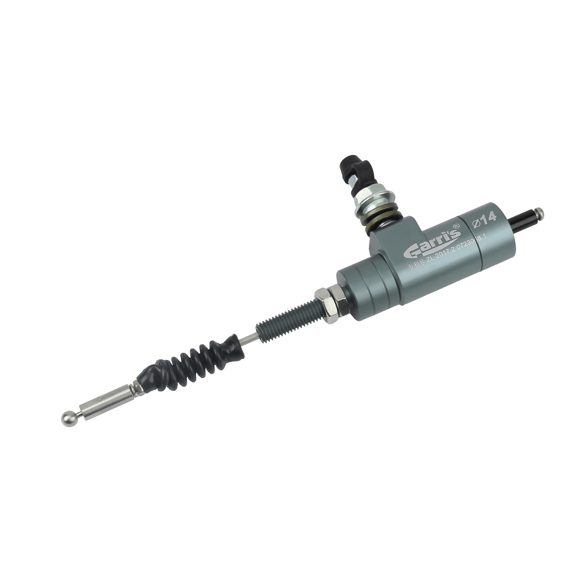 Universal Motorcycle Hydraulic Hand Clutch 14 x 15mm Piston  Master Cylinder Rod System CNC Aluminum Alloy Enduro Motocross армия зеленый