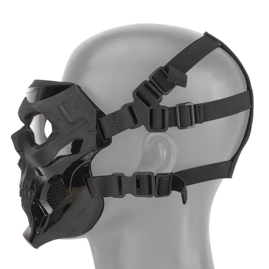Masque Intégral Tactique – Cosplay, Airsoft, Chasse (taille 18,5x23,5 Cm)