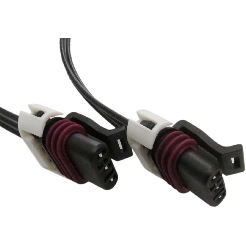 2X Headlight and Turn Signal Bulb Wiring Harness Pigtail Connector Kit for 2005-2014 Freightliner Columbia Diesel Truck