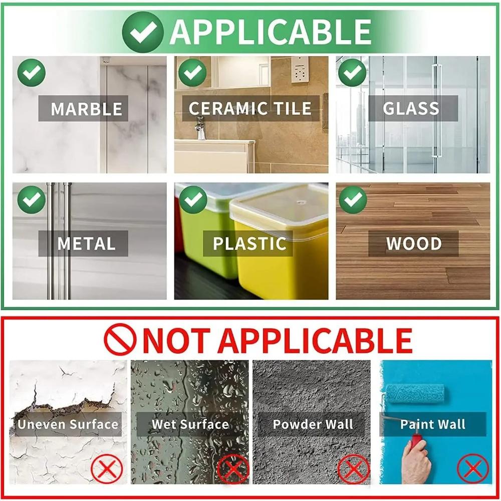 Double-Sided Self Adhesive Wall Hooks Strong Sticky Transparent Traceless Kitchen Bedroom Wall Hook Storage Holders