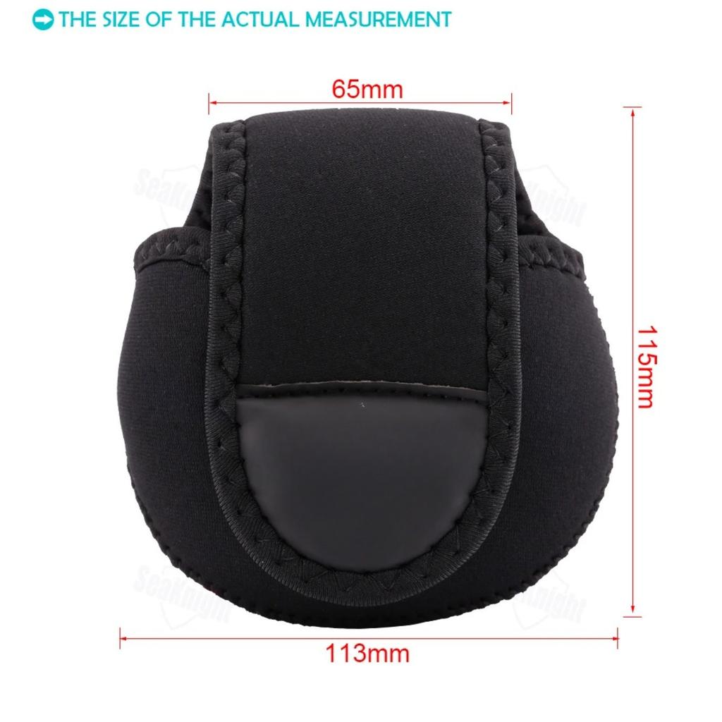 SeaKnight Brand Reel Bag Only for Baitcasting Reel Black Nylon Case 11*11cm