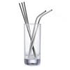 Colorful Reusable Metal Straw High Quality Stainless Steel Straws Set with Cleaner Brush Bar Party Drinking Cocktails Accessory