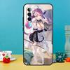Minato Aqua Hololive Case For Samsung Galaxy A25 A54 A34 A14 A52 A32 A12 A13 A33 A53 A15 A16 A36 A56 A26 A05 A35 A55