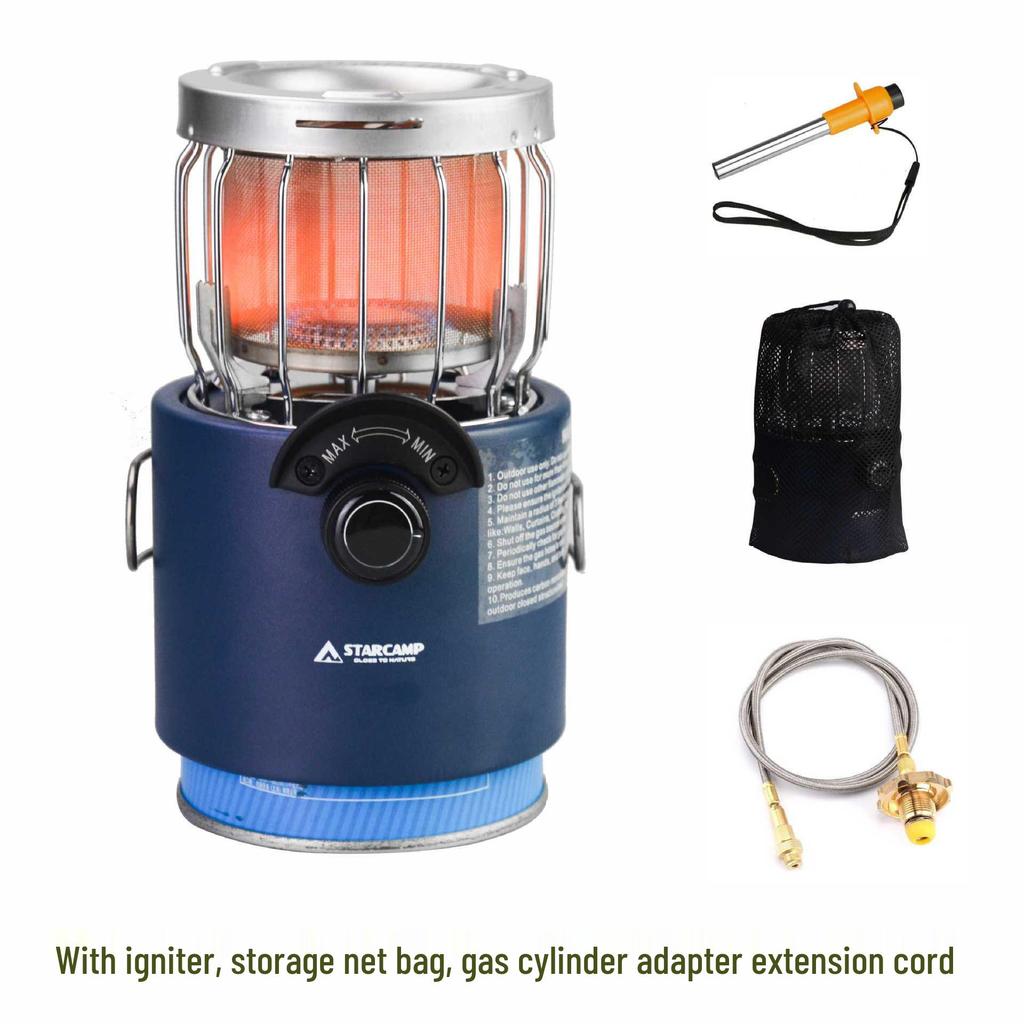 Portable Outdoor Camping Stove: Dual-Use Heating and Cooking for Water Boiling and Mountaineering