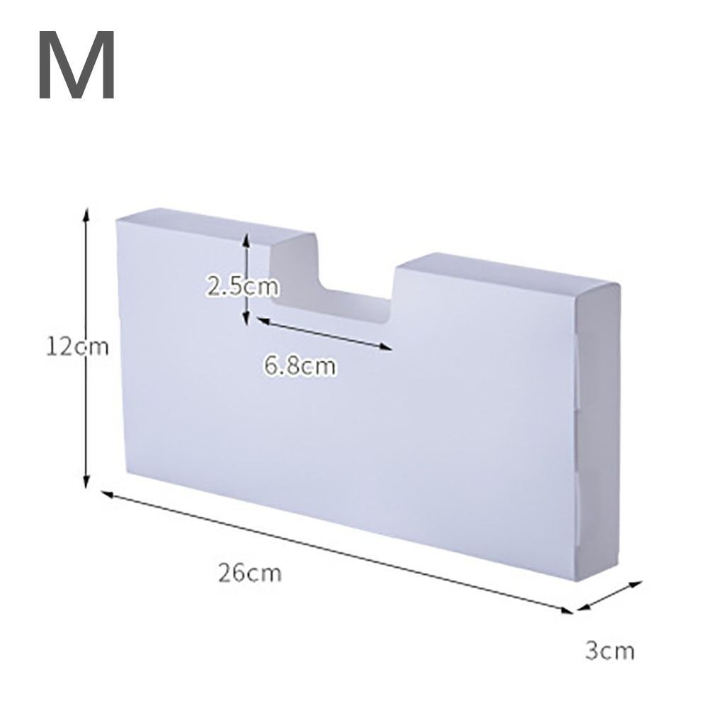 

Wall Mounted Bag Dispenser Plastic Gloves Container Durable Bag Storage Box Fresh-keeping Bag M