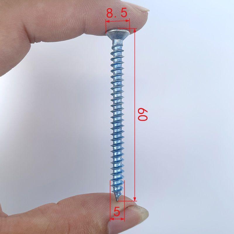 Extra Long Phillips Self-Tapping Woodworking Screws for Door and Window Installation (M4/M5)