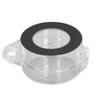 30mm Push Button Switch Protector Cover Guard Emergency Stop Switch Transparent Dustproof Cover BS-02