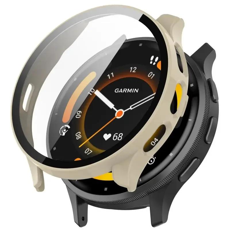 Gehärtetes Glas Case Für Garmin Venu 3 3S Smartwatch Schutzhülle Bumper Venu3 Venu3S Displayschutz Schale Zubehör