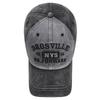 Trendy Distressed Embroidered Letter Baseball Cap for Men and Women