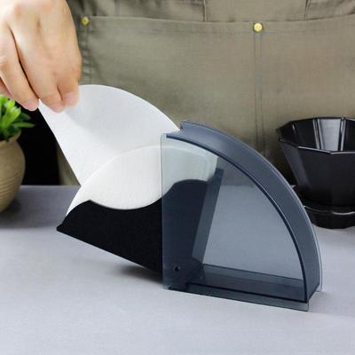 Grenzüberschreitender V60 Staubdichter Kaffeefilterpapierhalter mit Abdeckung