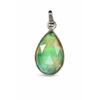 Natural Opal Pendant 925 Sterling Silver Gems 20ct Pear October Birthstone for Gem Collections