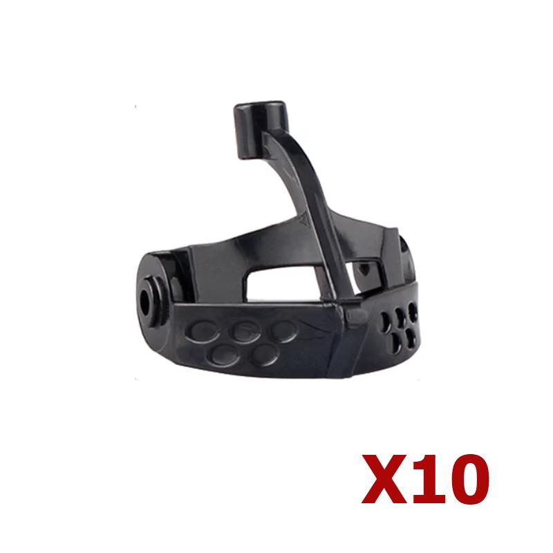 MOC Baustein Mittelalter Ritter Römischer Soldat Zubehör Helm Kopfbedeckung Flammenfeder Schwarzer Adler Schild König Umhang Ziegelstein Spielzeug