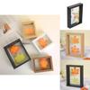 Wooden Doublesided Glass Photo Frame For A4 Herb Leaf Specimen Diy Art Display For Home Decor