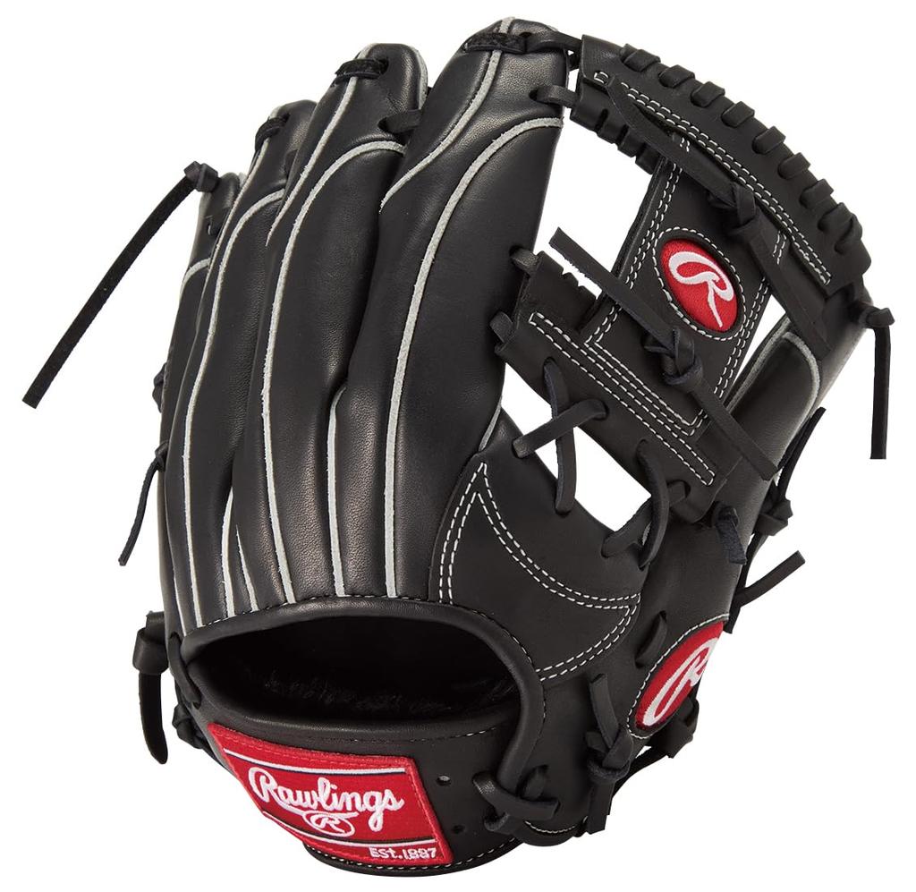 Rawlings Baseballová rukavice HOH PRO EXCEL ELITE Wizard Černá Velikost M, Softball, Junior, Dětská, #02 GJ5HW2G9MMG, [Univerzální], (Levák)