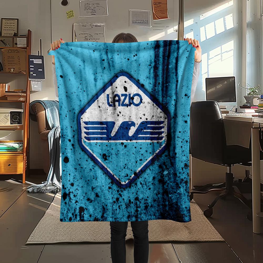 Lazio, wzór Koc flanelowy, Wysoka jakość, Wygodny na wszystkie pory roku, Wystrój domu, Ciepło i komfort, Idealny na prezenty.