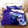 Japanese Anime HUNTER×HUNTER Bedding Set HUNTER Print Duvet Cover Pillowcase Teenagers And Children Quilt Cover Gift