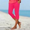 Women's Casual Stretch High Waist Abdominal Yoga Pants Soft Compression Workout Base Pants