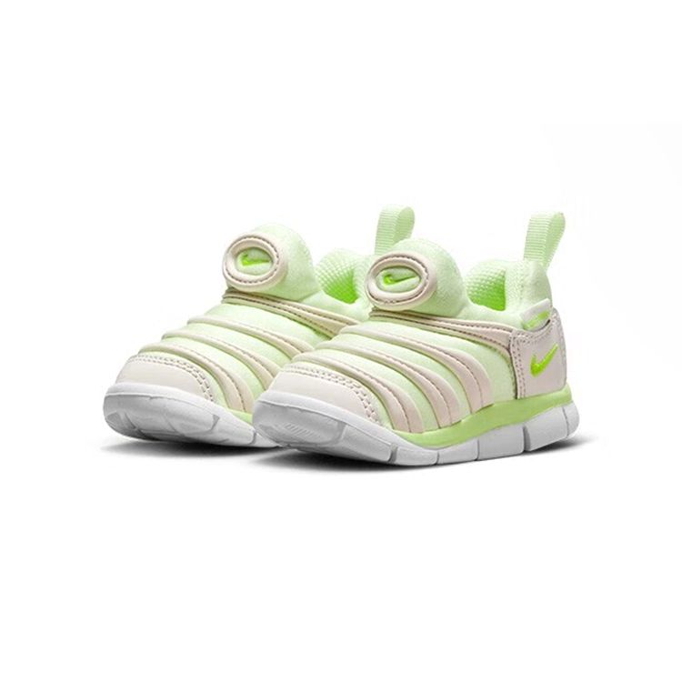 Nike Dynamo Free Crawling Durable Non-Slip Low-Top Walking Shoes Baby Shoes Green 343938-704