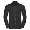 Russell Collection Mens Oxford Tailored Long-Sleeved Shirt