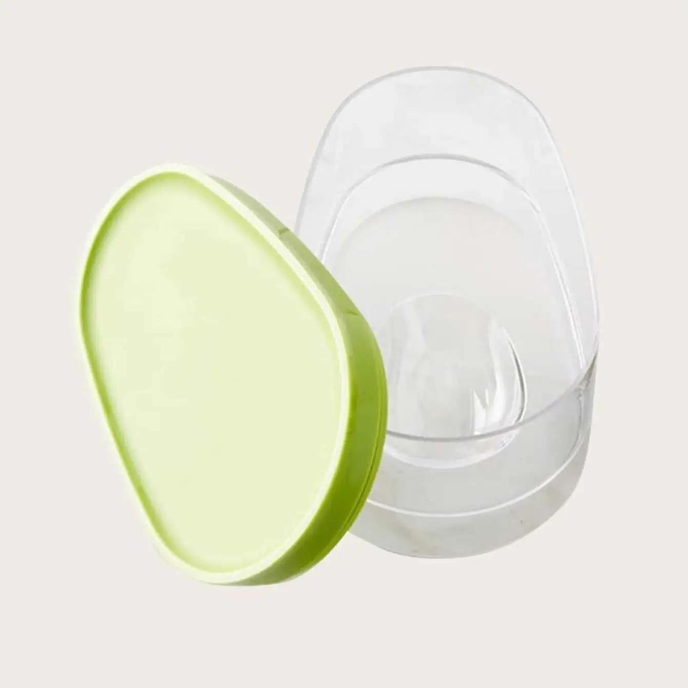 

1pc Avocado Food Storage Box Space Saving Plastic Fruit Container for Kitchen Crisper Vegetable Organizer,Outdoor accessories