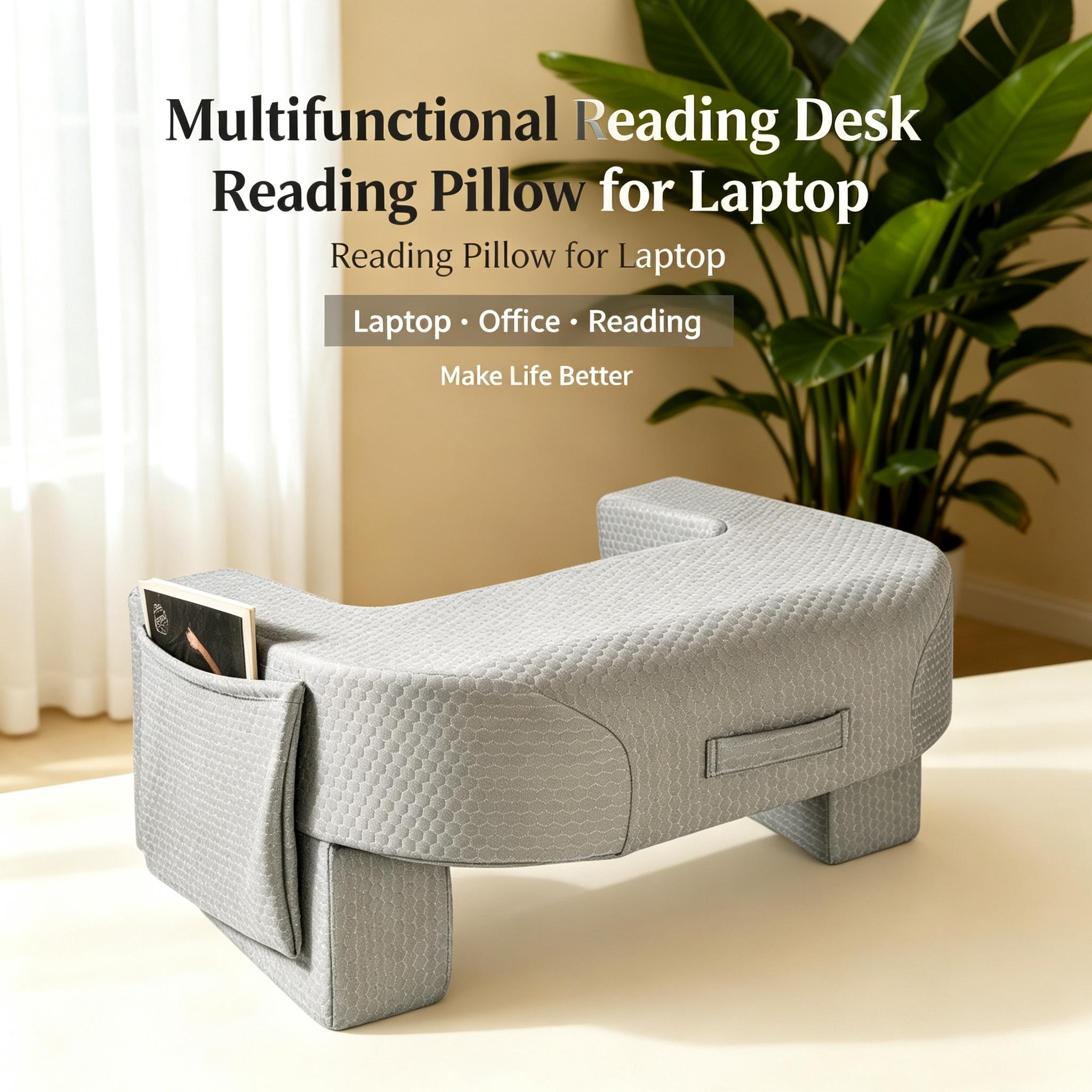 Memory Foam Lap Desk Pillow, Soft