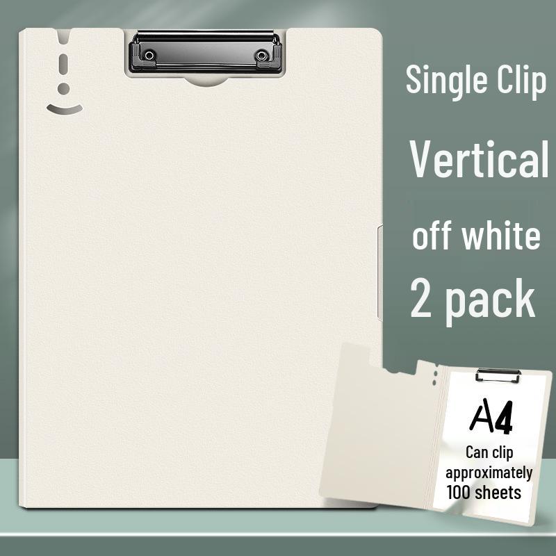 A4 Multi-Functional Clipboard & Writing Pad with Dual Clips