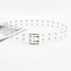Fashion Double Breasted Design Women Waist Belt And Butterfly Metal Chain Decor