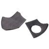 For 2026-2026 Toyota One-Key Start Switch Sticker Car Decoration Sticker Real Carbon Fiber Soft