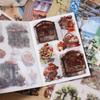 10 Blatt Vintage PET-Aufkleber Washi-Papier-Aufkleber DIY Scrapbooking Collage Dekor Junk Journal Ästhetik Aufkleber