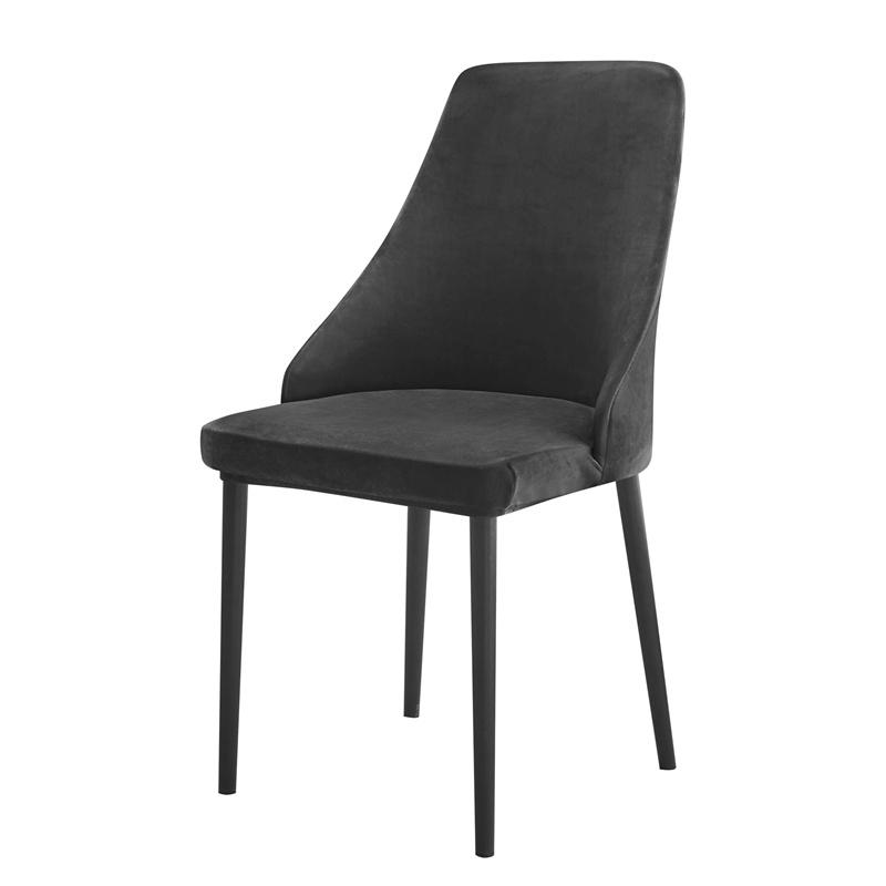 

1/2/4/6pcs Velvet Chair Cover Stretch Curved Small Armchair Covers Dining Room Chair Slipcovers for Party Hotel Kitchen Decor 1pc Chair Cover