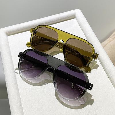 Non-polarized Oversize Frame Fashion Women Sunglasses Men Driving Cycling Sport Sun Glasses Vintage Brand Design New Shades Eyewear
