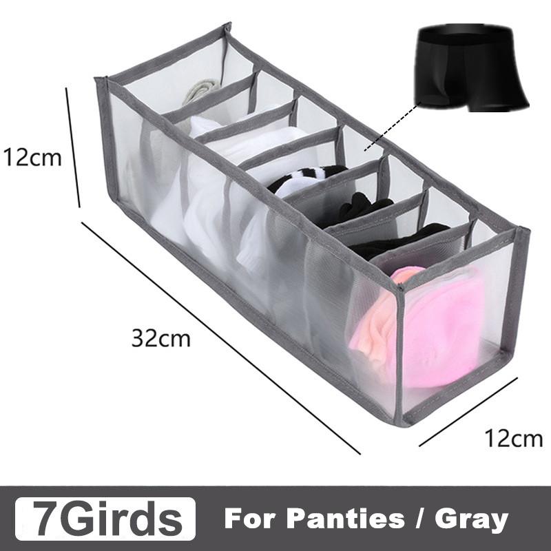 Clothes Storage Organizer Box Pants Jeans T-Shirt Storage Boxes Wardrobe Underwear Socks Organizer Drawers Separator Box