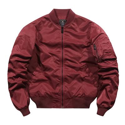 Autumn and Winter Tough Guy Jacket Live Stream Supply Air Force Pilot Jacket Men's Flight Jacket
