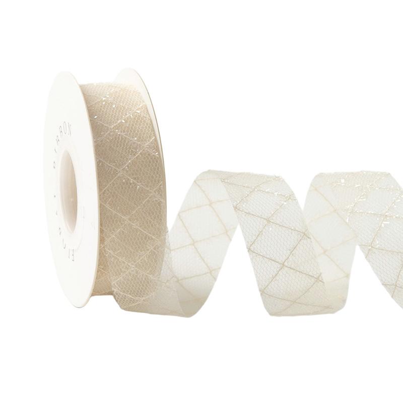 10Yards/Roll Cake Decorating Elegant Lace Ribbon DIY Gift Wrapping 2.5cm Golden Sequin Hollow Lace Bows Hair Sewing