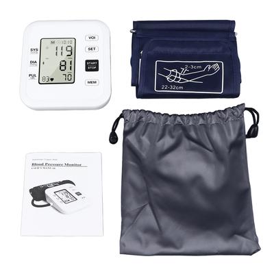 Upper Arm Blood Pressure Monitor 0 To 280mmHg Automatic Large Screen Display Digital BP Gauge