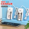 66W Fast Charging Multiport USB Charger PD Type C Phone Charger for IPhone Samsung Xiaomi Quick Charge EU US Plug Wall Charger