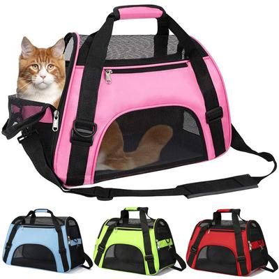 Tragetasche für Katzen und Hunde, weiche Tragetasche für Haustiere, atmungsaktives Netzgewebe, kleine Hunde und Katzen, Outdoor-Zelttragetasche, ausgehende Haustiere, Handtasche