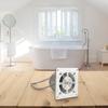 Compact 4 Inch Air Vent Exhaust Fan for Bathroom and Kitchen Use 25W Motor Ensures Fast Ventilation and Low Noise Levels