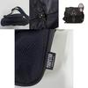 Stilvolle Trapstar Unisex Schulter-Crossbody-Tasche mit reflektierender schwarzer Farbe, perfekt für lässiges Reisen und Charaktere)
