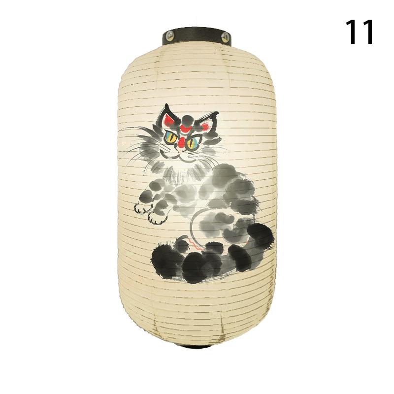 Japanese Style Cloth Lantern Yakitori Wish Dharma Lantern Outdoor Sushi Pub Bistro Ramen Shop Restaurant Decor Advertisement