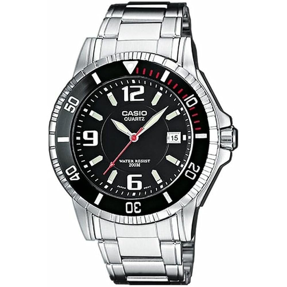 Casio MTD-1053D-1AVES Men s Quartz Wristwatch Stainless Steel Water Resistant 50m