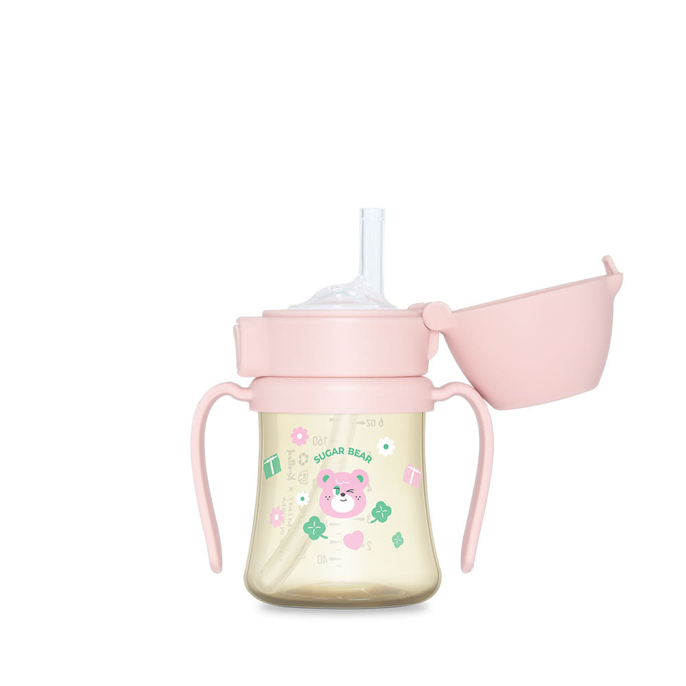 grosmimi X Knotted PPSU Straw Cup (200ml) - Limited Edition