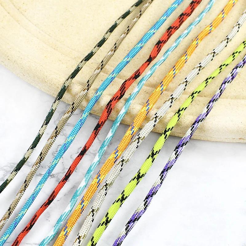 5/10/20M 5mm Parachute Cord 7 Core Strand Ropes Camping Tent Rope for Outdoor Bundling Bag Climbing Cords DIY Material