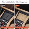 For BYD Leopard 5 2025 Intelligent Driving Car Center Control Wireless Charging Silicone Pad Control Panel Anti Slip Mat
